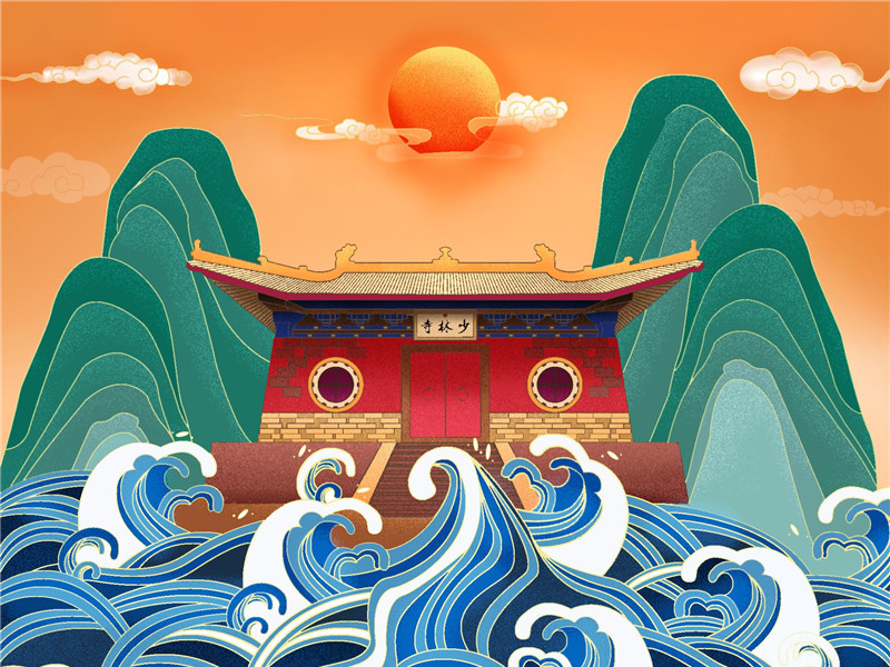 UI项目作品-少林寺