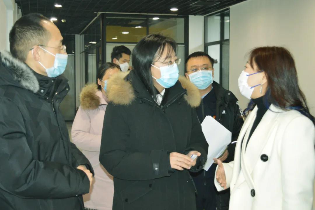 热烈欢迎高新区团委领导莅临北游集团参观考察