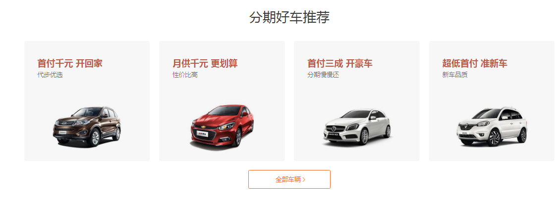 前端开发项目作品-汽车项目
