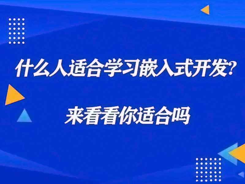 什么人适合学习嵌入式？